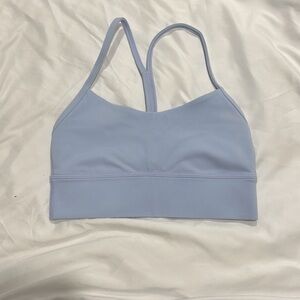 Lululemon Women's Light Blue Sports Bra
